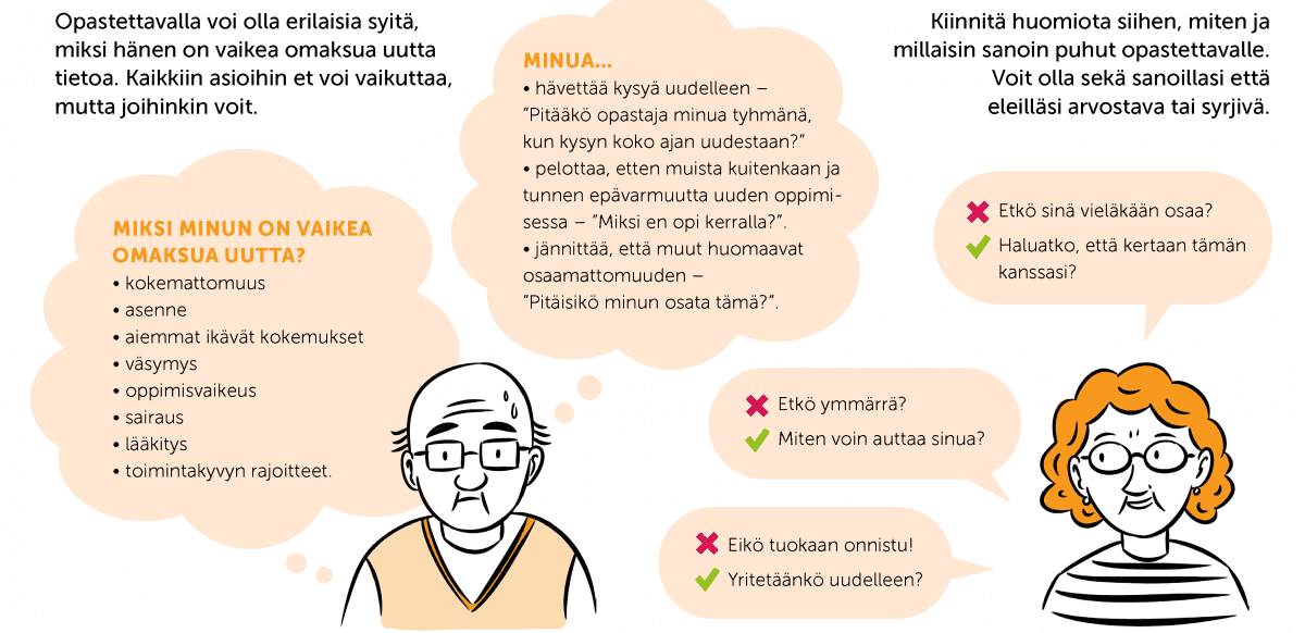 Arvostava kohtaaminen digiopastuksissa