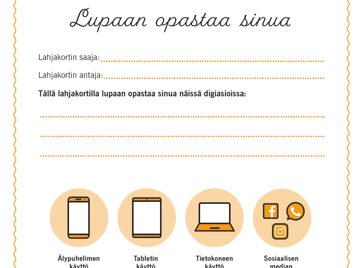 Saitko äitienpäivälahjaksi digilaitteen?
