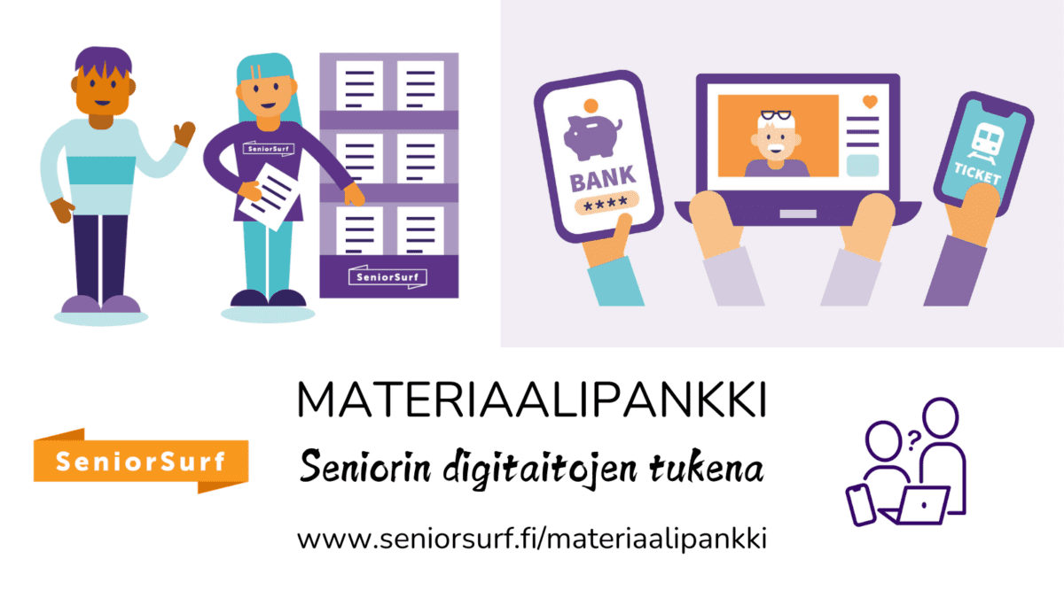 SeniorSurfin materiaalipankki uudistui