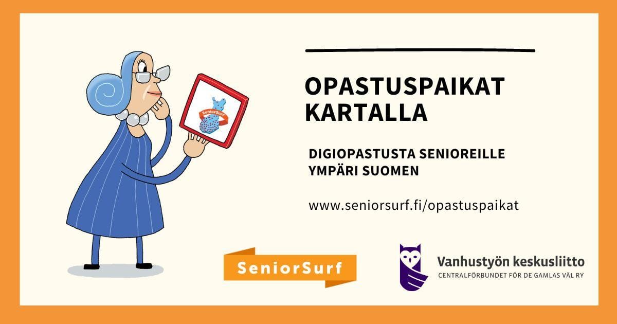 Seniori: Digiopastusta on saatavilla