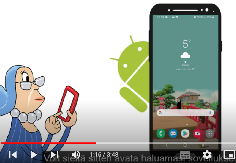 Miten älypuhelinta käytetään?