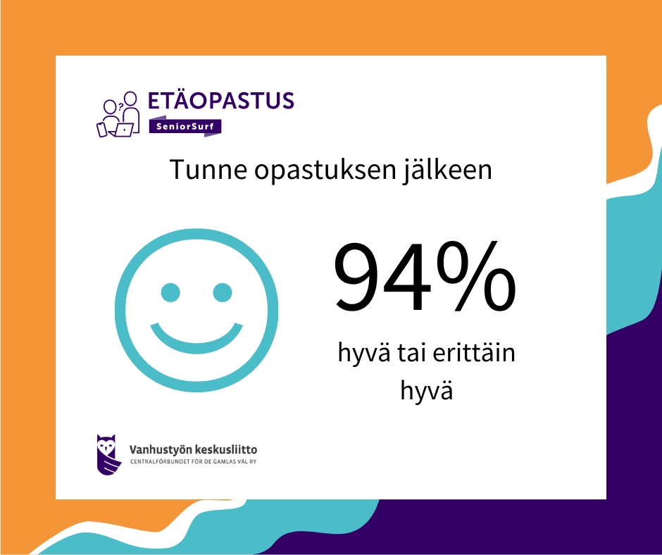 SeniorSurfin etäopastus auttaa senioreita ympäri Suomen